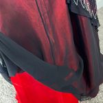 Vintage Vampy Prom Dress Red Size 2 Photo 8
