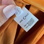 Miss Circle Zayda Orange High Slit Corset Satin Gown Women’s Size Small Photo 5