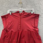 Lululemon  Pace Rival Skirt Skort Dark Red Athletic Tennis Golf Women's 12 Tall Photo 4