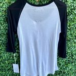 Lauren Moshi Frankie Raglan Baseball Color Gypsy Graphic 3/4 Sleeve Top | NWT Photo 6
