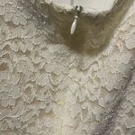 Dressbarn Cream Lace Dress Size 14 Photo 4