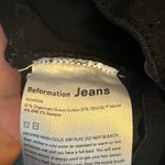 Reformation Black  jeans NWOT size 26 Photo 4