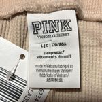 PINK - Victoria's Secret NWT PINK VICTORIA SECRET ribbed pajama pants size Large cream color Photo 1