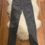 AG Adriano Goldschmied The Jeggings Super Skinny Fit Gray Corduroys EUC Sz 27R Photo 5