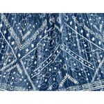 Abercrombie & Fitch  Blue White Boho Casual Lounge Pajama Summer Shorts Womens S Photo 3