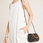 Maeve Anthropology Crosley Buttoned denim sleeveless mini dress š„ Photo 0