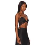 Bec & Bridge Camille Lace Bralette Top Black Womens Size US 4 Photo 1