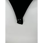 Garage Black Scoop Neck Open Back Sleeveless Bodysuit Women's Size Small P/S Photo 3