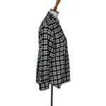 Madewell  Plaid Button Down Shirt XS Black White Long Sleeve Workwear Casual Photo 1