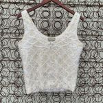 Vintage 60s Helen Fashions 100% wool beaded and sequined cream sleeveless blouse White Size M Photo 7