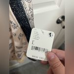 Free People 1 Thing Paisley Print Bodysuit Bandana Photo 4