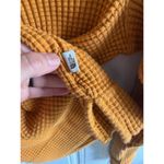 The North Face  chabot crew waffle long sleeve mustard size small Photo 4