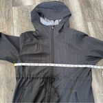 Burton  Dryride Softshell Jacket Charcoal Grey Zip Rain Coat Cinched Waist Medium Photo 6