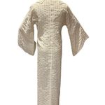 Vintage 70’s Evelyn Pearson Embroidered Muslin bell sleeved Dress size small Photo 8