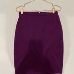 The Limited  PURPLE PENCIL SKIRT SIZE 4 Photo 4