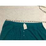 Stars Above teal pajama shorts size L Photo 3