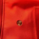 Tory Burch  Sport Orange and White Knit Track Jacket Size S Photo 7