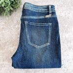 Kancan Dark Wash Bootcut Fringe Hem Jeans Size 9/28 Blue Photo 1