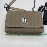 Karl Lagerfeld  PARIS Lafayette Medium Suede Shoulder Bag Photo 7