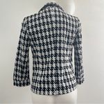 Catherine Malandrino Black and White plaid Houndstooth Blazer NEW Photo 7