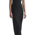 Reiss NWT Rochelle Strappy Midi Dress in Black Sz 2 $385 Photo 0