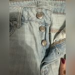 American Eagle Distressed Light Wash Tomgirl Jeans US 2 Regular Photo 2
