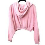 SANDSHAPED Miki‎ Terry Cropped Sweatshirt NWT Pink Photo 1