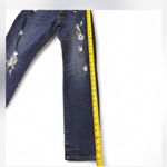 Abercrombie & Fitch  Dark Wash Distressed Skinny Jeans W26 L29 Low Rise Photo 5