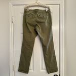Pilcro and the Letterpress Pilcro Anthropologie Fit Hyphen Chinos Olive Green Women’s 29 Boho Comfort Prep Photo 4