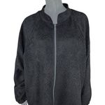 Dennis Basso  Perforated Faux Suede Jacket Black X-Large NWOT Eyelet Lined Photo 0