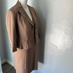 Larry Levine  Brown Skirt Set Photo 5