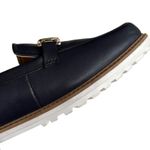 Talbots EUC Leather Laura Link Nappa Loafers Navy Size 8.5 Retail $149.00 Photo 5