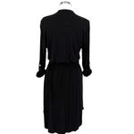 Amour Vert  Maribel Jersey A-Line Dress Black Size Small Photo 6