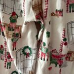 Burt’s Bees Baby Santa’s Workshop Organic Cotton PJ Pajama Bottoms ONLY Large Red Photo 10