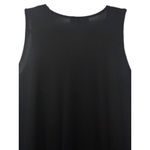 Black Sleeveless Dress 2 Ruffle Detail Heavy Gold Bead Tassel Accents Vacation Photo 10