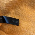 The Limited  Womens Sweater Wool Blend Scoop Neck Mustard Yellow S Photo 3