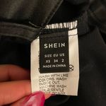 SheIn High Waist Straight Leg Leather Pants, Black, Size XS, EUC Photo 8