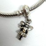Pandora 3 charm “whimsical” themed sterling silver bracelet Photo 11