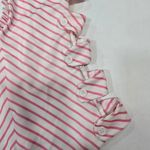 Tularosa Bettie One Piece in Pink & White Stripe Photo 3