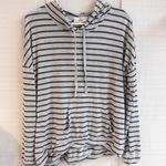 Pink republic Striped Pullover Hoodie Photo 0