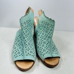 Miss albright anthropologie Women Shoes size 7 Green Photo 2