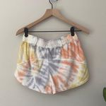 Young Fabulous and Broke Terrycloth Tie Dye Shorts Drawstring Waist Pockets summer Photo 1