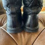 Tory Burch  Joey Leather Rabbit Fur Lined Boots Photo 7