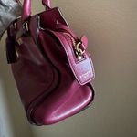 Coach Vintage Y2K Legacy Leather Carryall Bag in Magenta Raspberry Red Photo 5