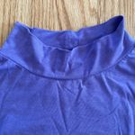 Vintage Y2K Purple Long Sleeve Pullover Turtleneck Top Womens Small Photo 3
