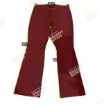 Old Navy Maroon Pixie Flare Pants Photo 1