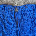 Alison Andrews  Blue Lace Dress SIZE L Photo 5