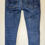 American Eagle  Dark Wash Distressed Jegging Jean Size 2 Regular Photo 7