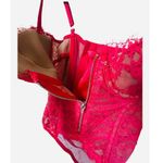 Victoria's Secret Bustier Lingerie Top Size 34B size XS/S Red Lace Adjustable Photo 1