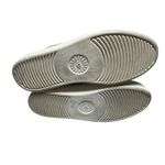 UGG  Gray Suede Perforated Leather Slip On Platform Sneakers Shoes‎ Size 8 Photo 5